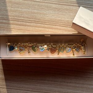 Kirks Folly Vintage Charm Bracelet